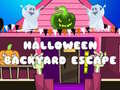 Žaidimas Halloween Backyard Escape