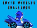Žaidimas Sonic Wheelie Challenge