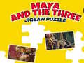 Žaidimas Maya and the Three Jigsaw Puzzle