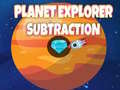 Žaidimas Planet Explorer Subtraction