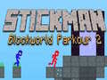 Žaidimas Stickman Blockworld Parkour 2