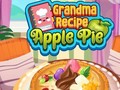 Žaidimas Grandma Recipe Apple Pie