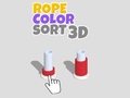 Žaidimas Rope Color Sort 3D