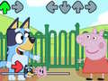 Žaidimas FNF: Bluey VS Peppa Pig