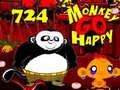 Žaidimas Monkey Go Happy Stage 724