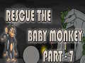 Žaidimas Rescue The Baby Monkey Part-7