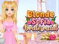 Žaidimas Blonde Sofia Bridesmaid