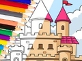 Žaidimas Coloring Book: Castle