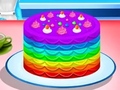 Žaidimas Cooking Rainbow Cake