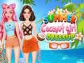 Žaidimas Summer Coconut Girl Dress Up