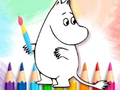 Žaidimas Coloring Book: Moomim