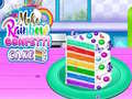 Žaidimas Make Rainbow Confetti Cake