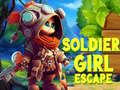 Žaidimas Soldier Girl Escape 