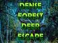 Žaidimas Dense Forest Deer Escape