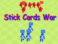 Žaidimas Stick Cards War