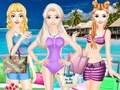 Žaidimas Girls Summer Vacation Fashion