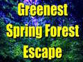 Žaidimas Greenest Spring Forest Escape 
