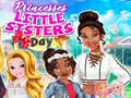 Žaidimas Princesses Little Sisters Day
