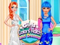 Žaidimas Girls Colors Match and Dress up