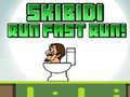 Žaidimas Skibidi Run Fast Run!