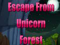 Žaidimas Escape From Unicorn Forest