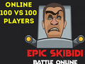 Žaidimas Epic Skibidi Battle Online