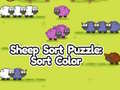 Žaidimas Sheep Sort Puzzle: Sort Color