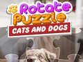 Žaidimas Rotate Puzzle - Cats and Dogs