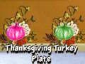 Žaidimas Thanksgiving Turkey Plate