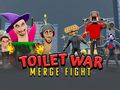 Žaidimas Toilet War: Merge Skibidi