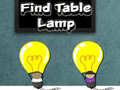 Žaidimas Find Table Lamp