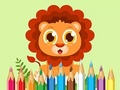 Žaidimas Coloring Book: Baby Lion