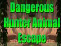 Žaidimas Dangerous Hunter Animal Escape