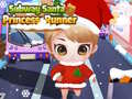 Žaidimas Subway Santa Princess Runner