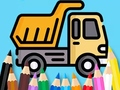 Žaidimas Coloring Book: Dump-Truck