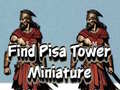 Žaidimas Find Pisa Tower Miniature