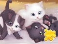 Žaidimas Jigsaw Puzzle: Playing Cats