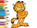 Žaidimas Coloring Book: Garfield Hamburger