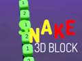 Žaidimas Snake 3D Block