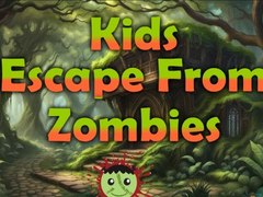 Žaidimas Kids Escape From Zombies