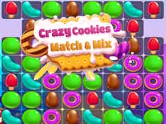 Žaidimas Crazy Cookies Match & Mix