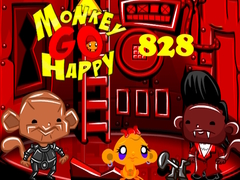 Žaidimas Monkey Go Happy Stage 828