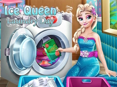 Žaidimas Ice Queen Laundry Day