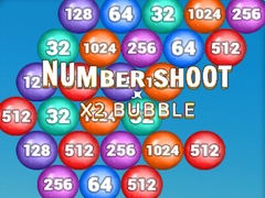 Žaidimas Number Shoot x 2 bubble