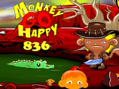 Žaidimas Monkey Go Happy Stage 836