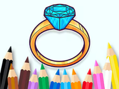 Žaidimas Coloring Book: Gemstone Ring