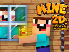 Žaidimas Mine 2D Survival Herobrine