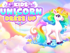 Žaidimas Kids Unicorn Dress Up