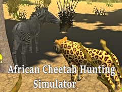 Žaidimas African Cheetah Hunting Simulator