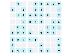 Žaidimas Simple Sudoku